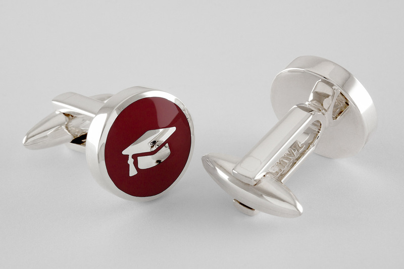 Chapeau diplome Cuff links