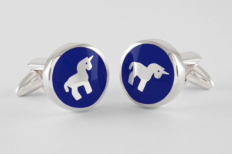 Licorne Boutons de manchette