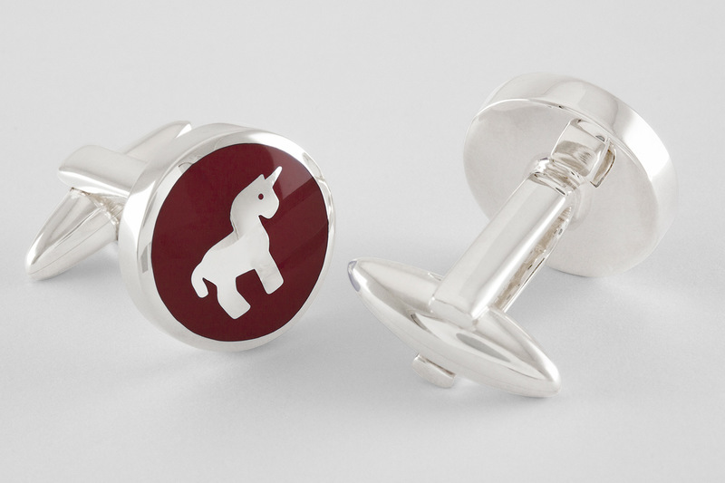 Licorne Boutons de manchette