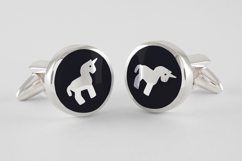 Licorne Boutons de manchette