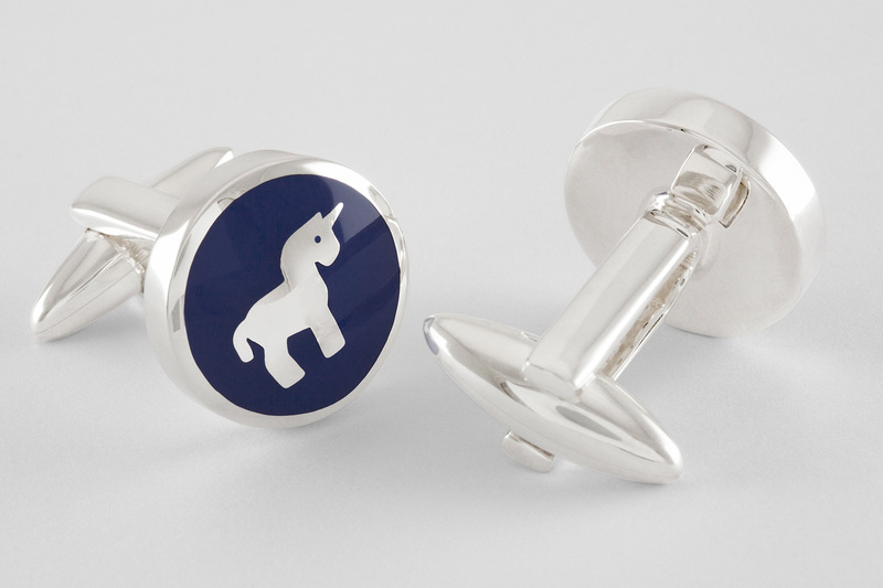 Licorne Boutons de manchette