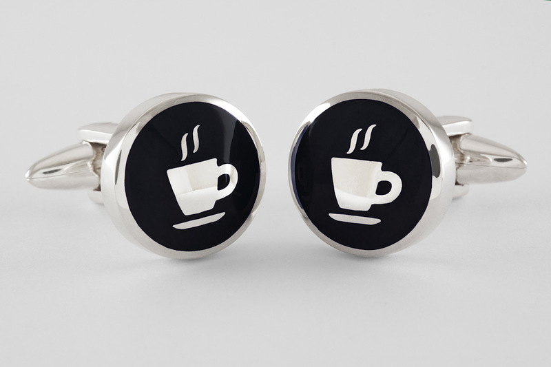Espresso Manschettenknöpfe
