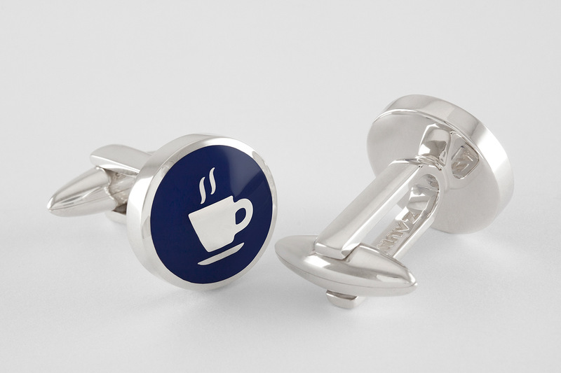 Espresso Manschettenknöpfe
