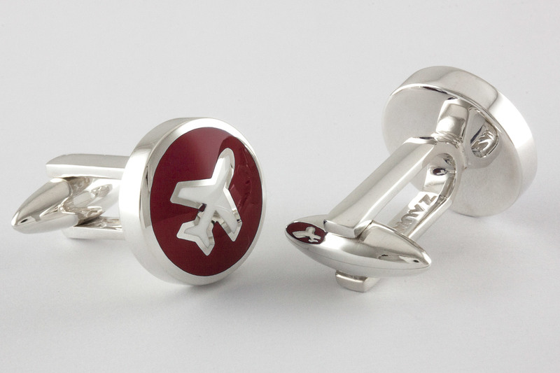 Avion Boutons de manchette