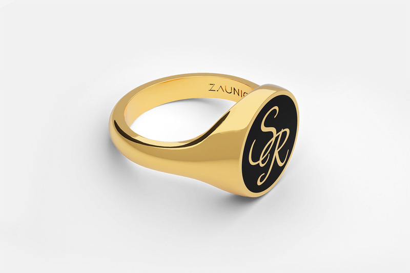 Calligraphie Bague