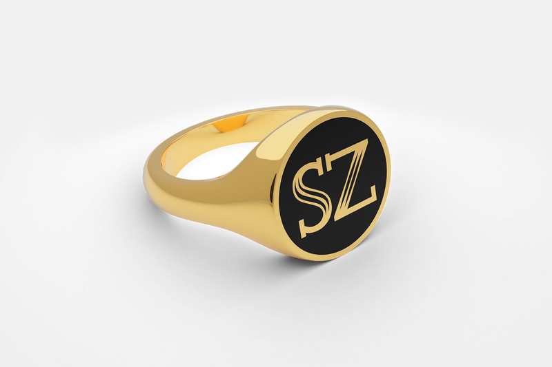 Monogramme Bague