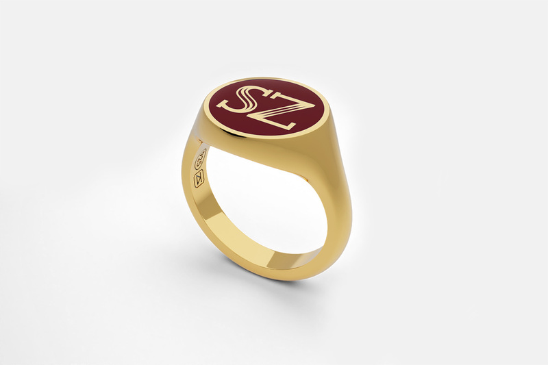 Monogramme Bague