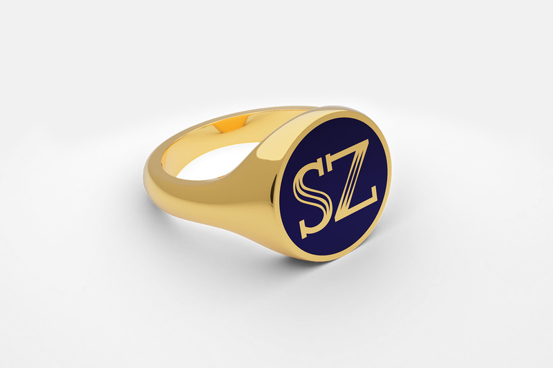 Monogramme Bague