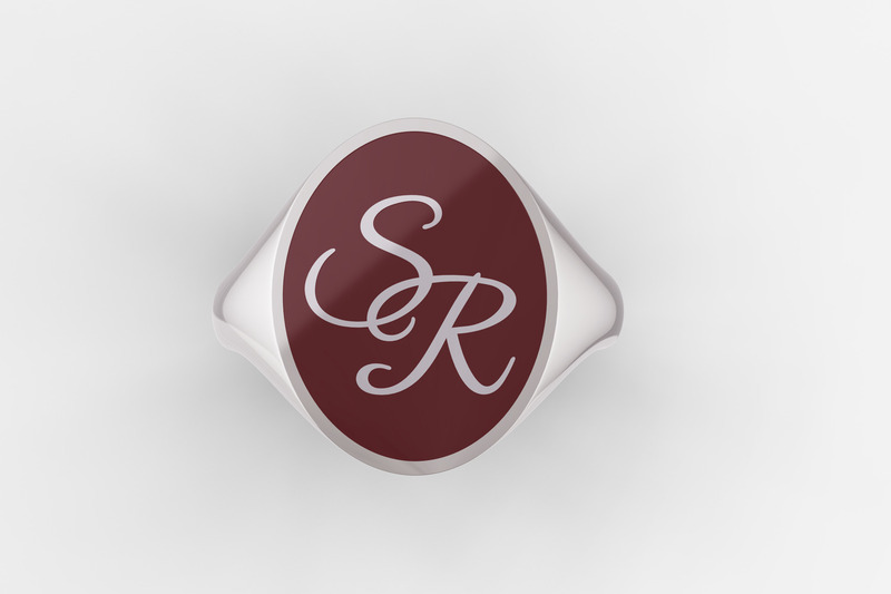 Monogramme Bague