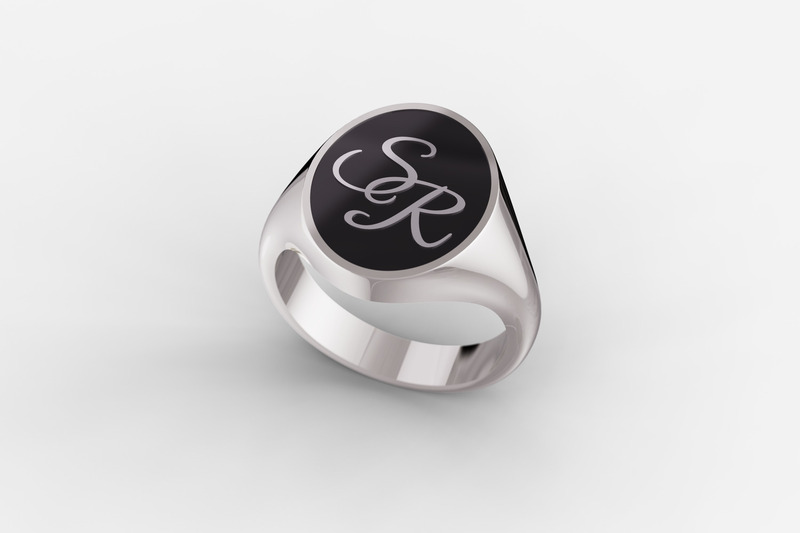 Monogramme Bague