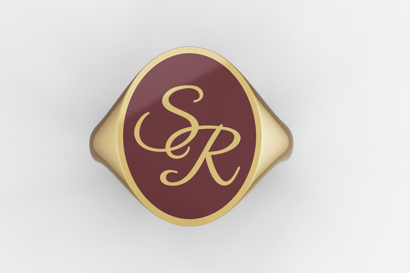 Ovale Bague