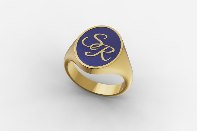 Ovale Bague