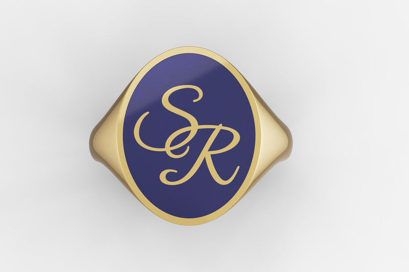 Ovale Bague