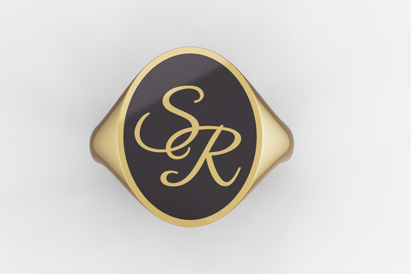 Ovale Bague