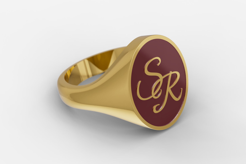 Ovale Bague