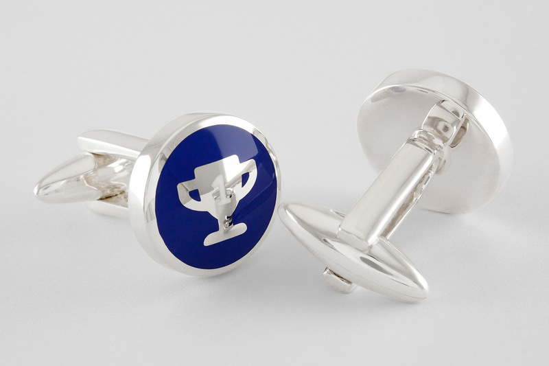 Symbole trophee Boutons de manchette