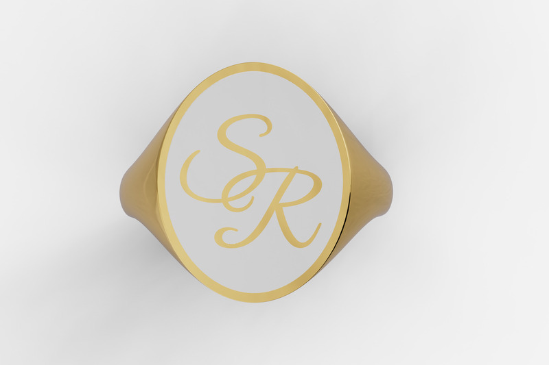 Ovale Bague
