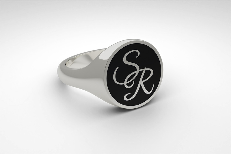 Monogramme Ring