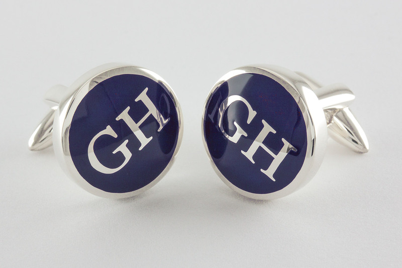 Initialen Manschettenknopf