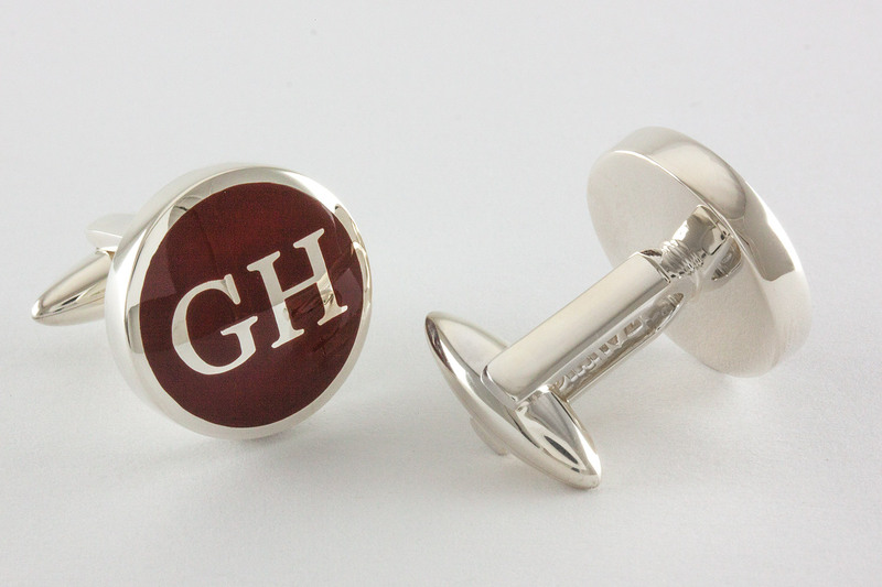 Initialen Manschettenknopf