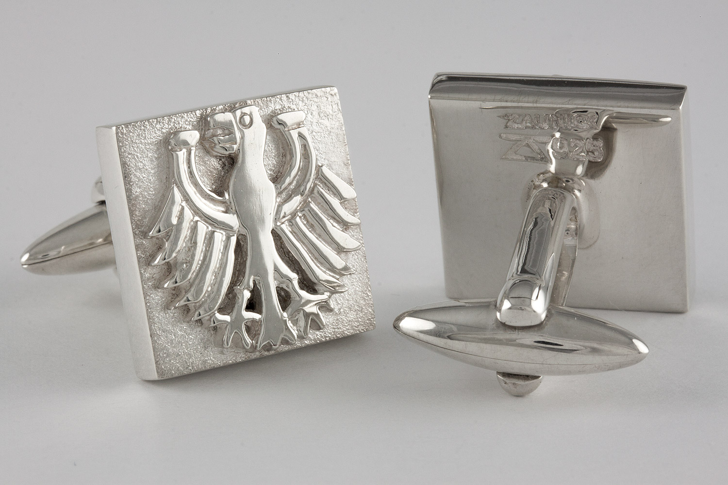 HolidayGiftShops Manschettenknöpfe Aus Sterling Si Produktbild-Vorschau 3