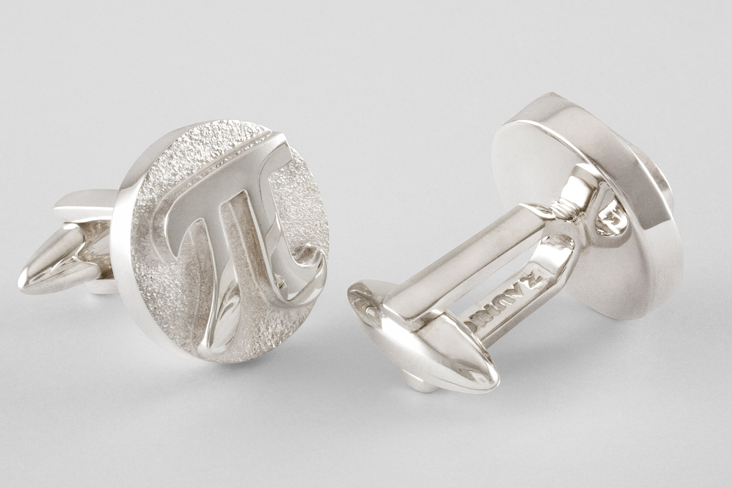 Jonwo Manschettenknöpfe Herren Gold & Silber - Mit Blauem Edelstein In Geschenkbox